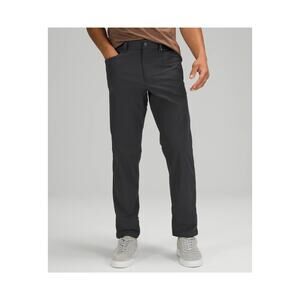 Lululemon Men's ABC Classic-Fit 5 Pocket Pant Warpstreme Obsidian Gray 34